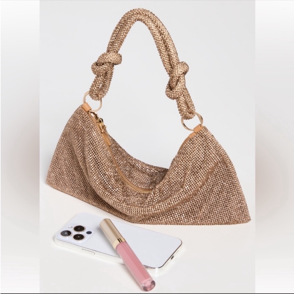 Final price drop!  CULT GAIA HERA NANO BAG IN CHAMPAGNE - Picture 4 of 12